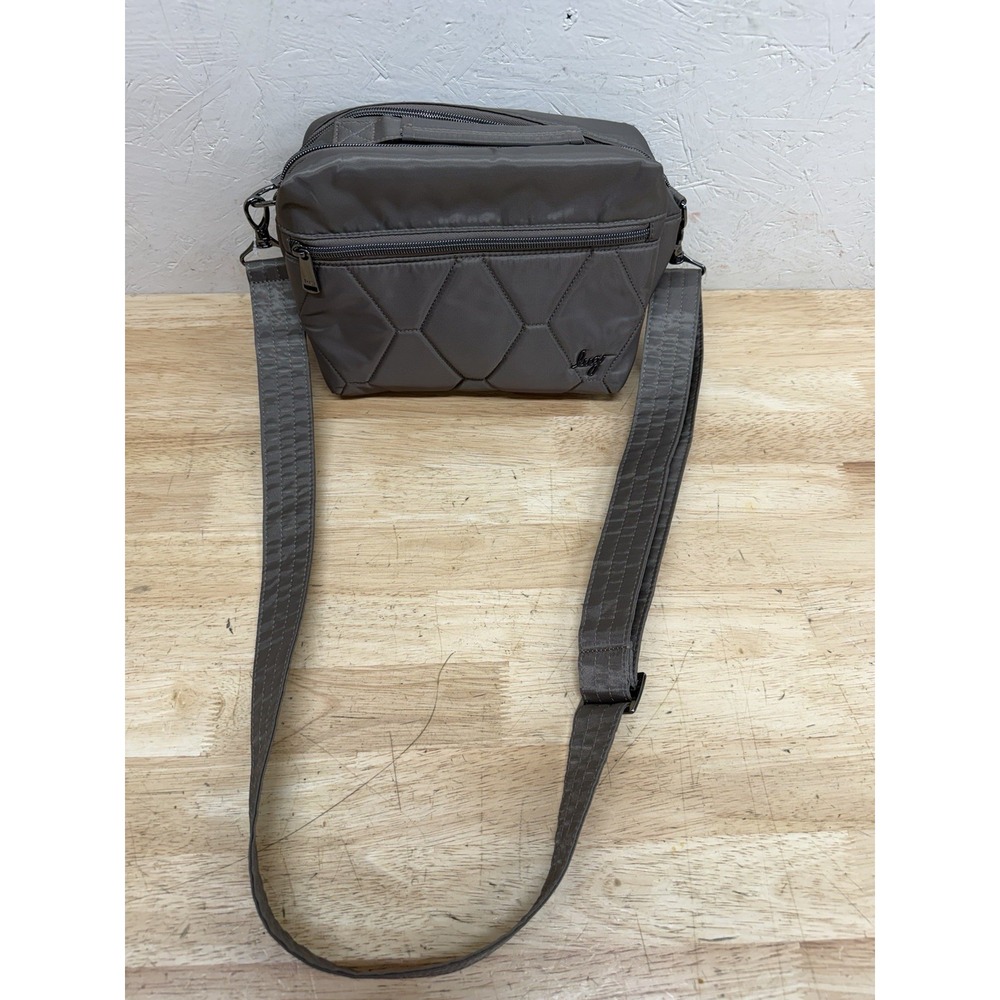 Lug Handbag, Bebop, Crossbody in Green